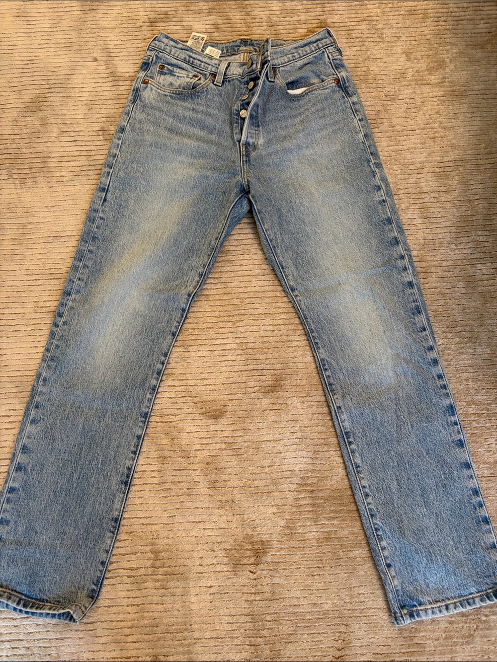 Levi's 501 Women's Light Blue Bootcut Jeans